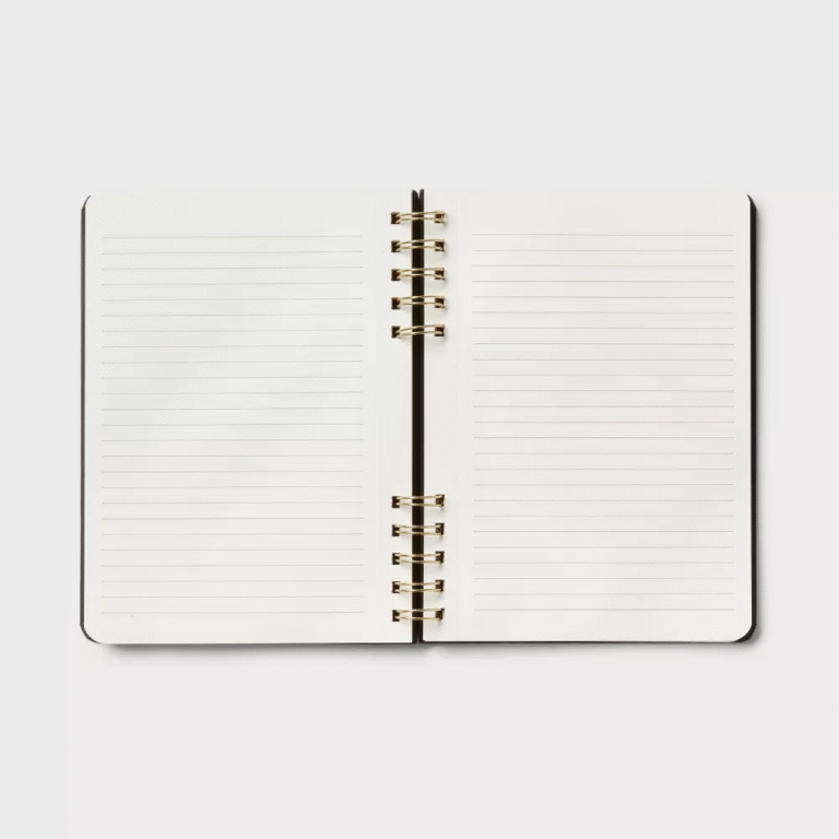 Spiral Black Notebook 2